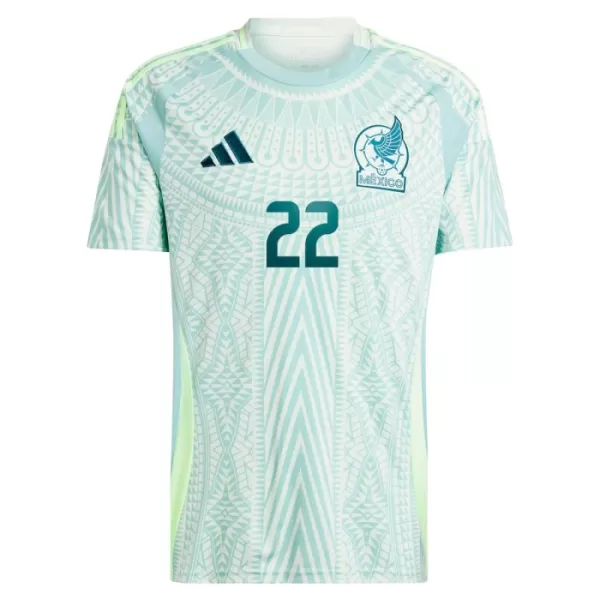 Camisolas México Hirving Lozano 22 Equipamento Alternativo 2024