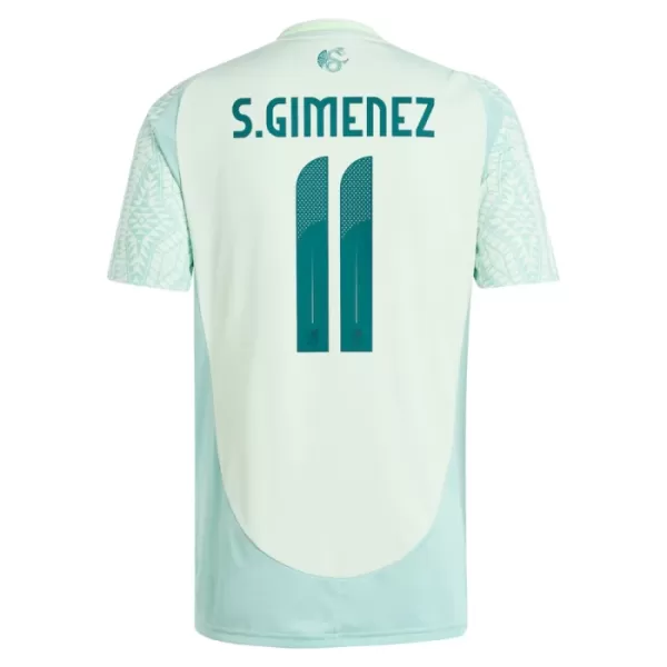 Camisolas México Santiago Gimenez 11 Equipamento Alternativo 2024