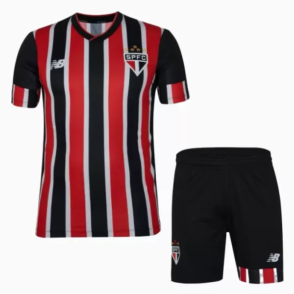 Camisolas São Paulo Criança Equipamento Alternativo 24/25