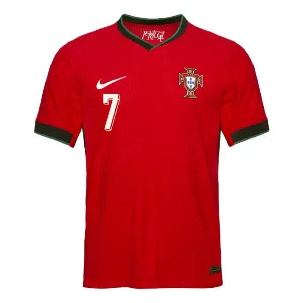 Camisolas Portugal Cristiano Ronaldo 7 Criança Equipamento Principal Euro 2024