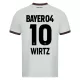 Camisolas Bayer 04 Leverkusen Florian Wirtz 10 Equipamento Alternativo 23/24