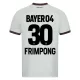 Camisolas Bayer 04 Leverkusen Jeremie Frimpong 30 Equipamento Alternativo 23/24