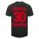 Camisolas Bayer 04 Leverkusen Jeremie Frimpong 30 Equipamento Principal 23/24