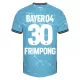 Camisolas Bayer 04 Leverkusen Jeremie Frimpong 30 Equipamento Terceiro 23/24