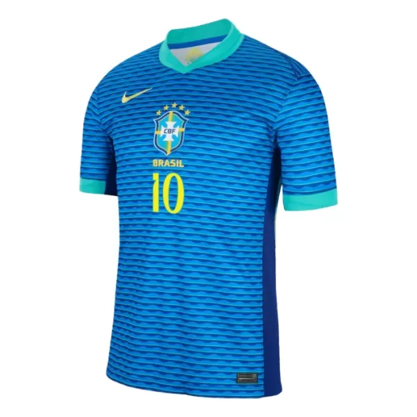 Camisolas Brasil Rodrygo Goes 10 Equipamento Alternativo 2024