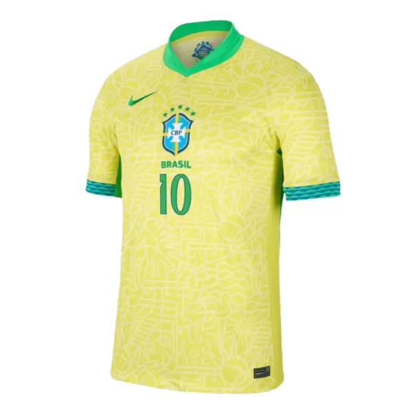 Camisolas Brasil Rodrygo Goes 10 Equipamento Principal 2024