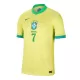 Camisolas Brasil Vinicius Junior 7 Equipamento Principal 2024