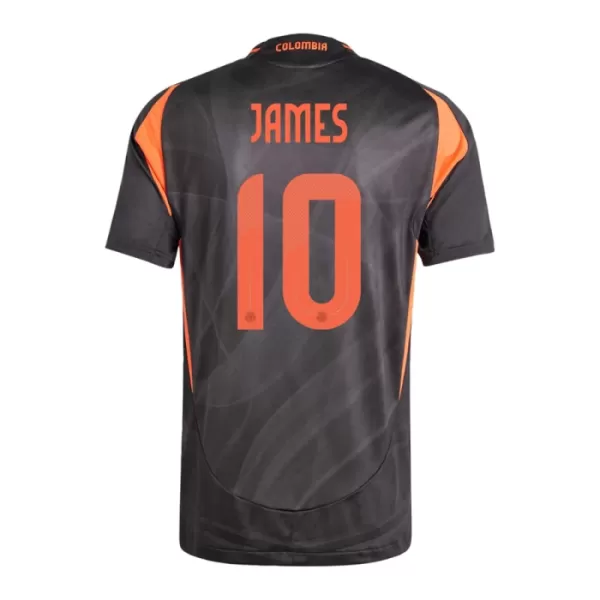 Camisolas Colômbia James Rodriguez 10 Equipamento Alternativo 2024