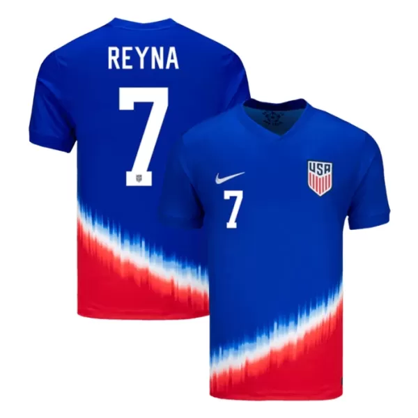 Camisolas Estados Unidos Reyna 7 Equipamento Alternativo 2024