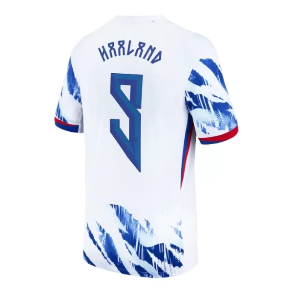 Camisolas Noruega Erling Haaland 9 Equipamento Alternativo 2024