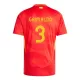 Camisolas Espanha Alejandro Grimaldo 3 Equipamento Principal Euro 2024