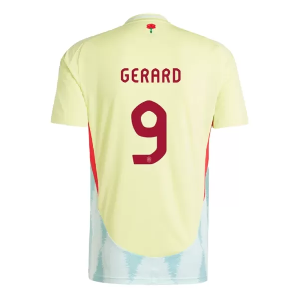 Camisolas Espanha Gerard Moreno 9 Equipamento Alternativo Euro 2024