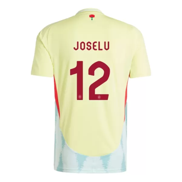 Camisolas Espanha Joselu 12 Equipamento Alternativo Euro 2024