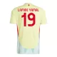 Camisolas Espanha Lamine Yamal 19 Equipamento Alternativo Euro 2024