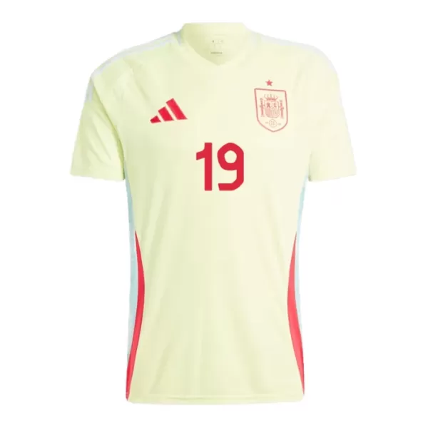 Camisolas Espanha Lamine Yamal 19 Equipamento Alternativo Euro 2024