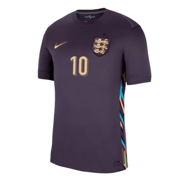 Camisolas Inglaterra Jude Bellingham 10 Equipamento Alternativo Euro 2024