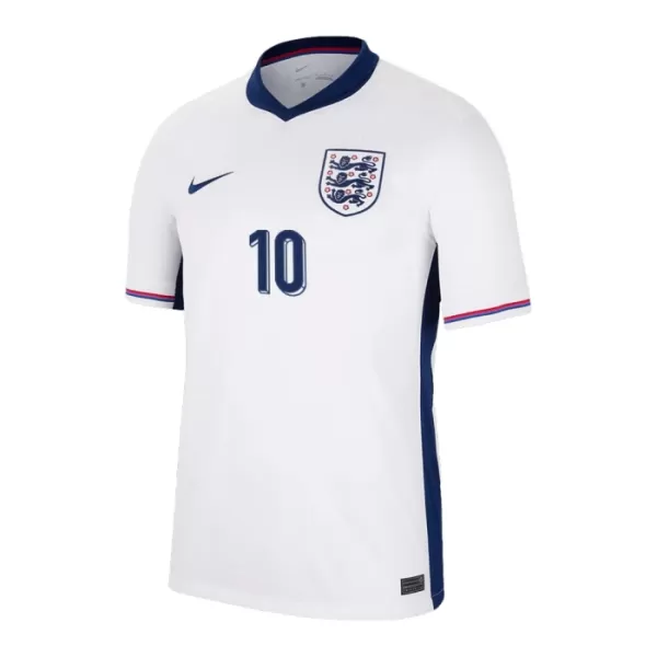 Camisolas Inglaterra Jude Bellingham 10 Equipamento Principal Euro 2024