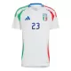 Camisolas Itália Alessandro Bastoni 23 Equipamento Alternativo Euro 2024