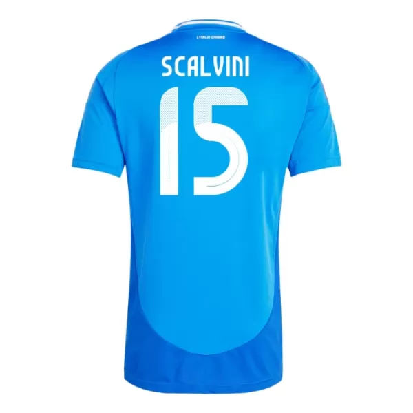 Camisolas Itália Giorgio Scalvini 15 Equipamento Principal Euro 2024