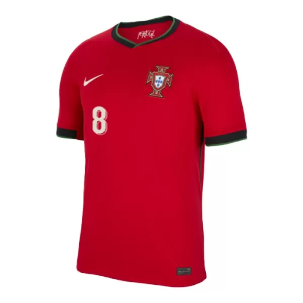 Camisolas Portugal Bruno Fernandes 8 Criança Equipamento Principal Euro 2024