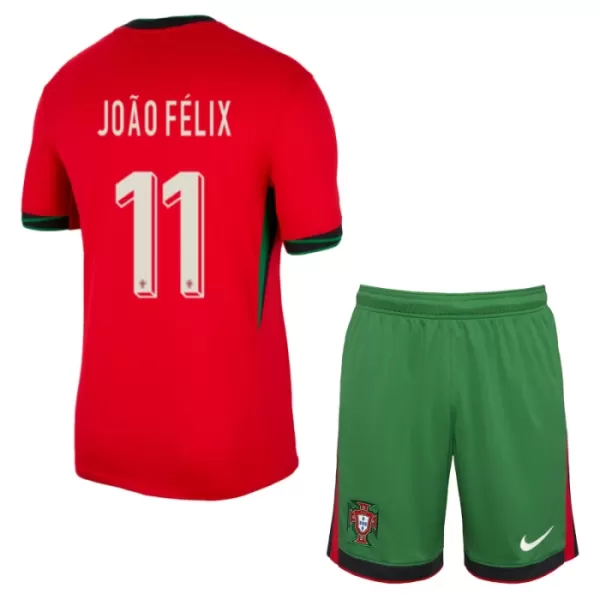 Camisolas Portugal João Félix 11 Criança Equipamento Principal Euro 2024