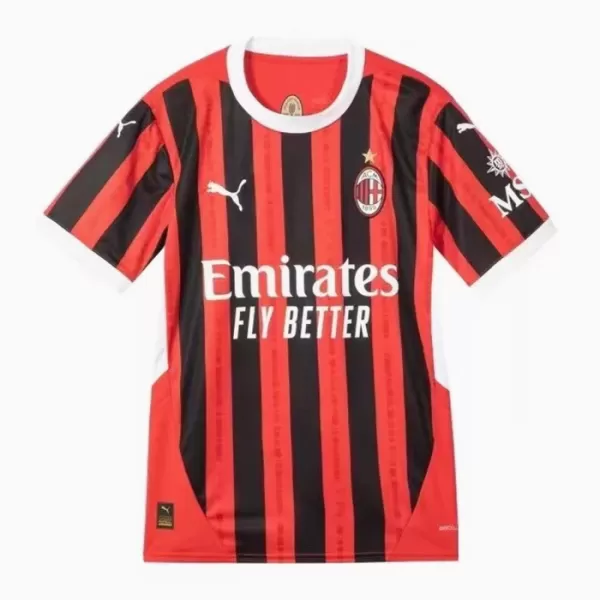 Camisolas AC Milan Equipamento Principal 24/25