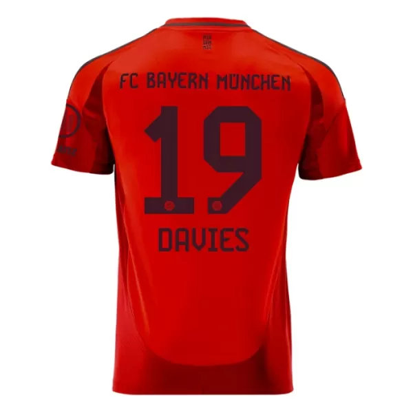 Camisolas FC Bayern de Munique Alphonso Davies 19 Criança Equipamento Principal 24/25