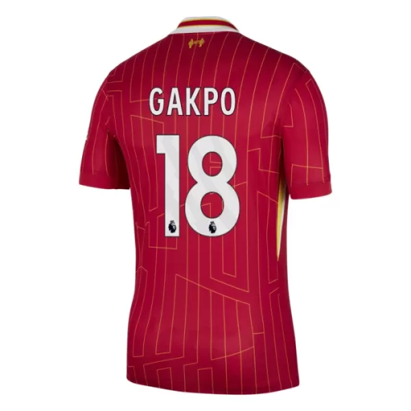 Camisolas Liverpool Cody Gakpo 18 Equipamento Principal 24/25