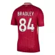 Camisolas Liverpool Conor Bradley 84 Equipamento Principal 24/25