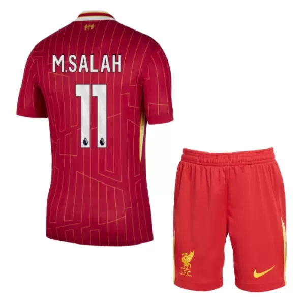 Camisolas Liverpool Mohamed Salah 11 Criança Equipamento Principal 24/25