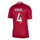 Camisolas Liverpool Virgil van Dijk 4 Equipamento Principal 24/25