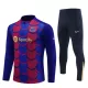 Barcelona Conjunto de Moletom de Treino 24/25 Azul