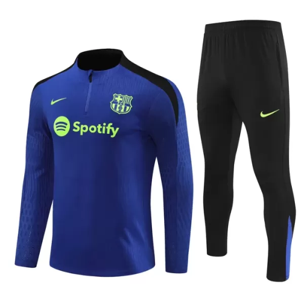 Barcelona Conjunto de Moletom de Treino Criança 24/25 Azul