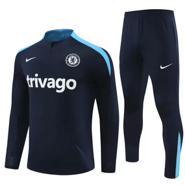 Chelsea Conjunto de Moletom de Treino 24/25 Preto