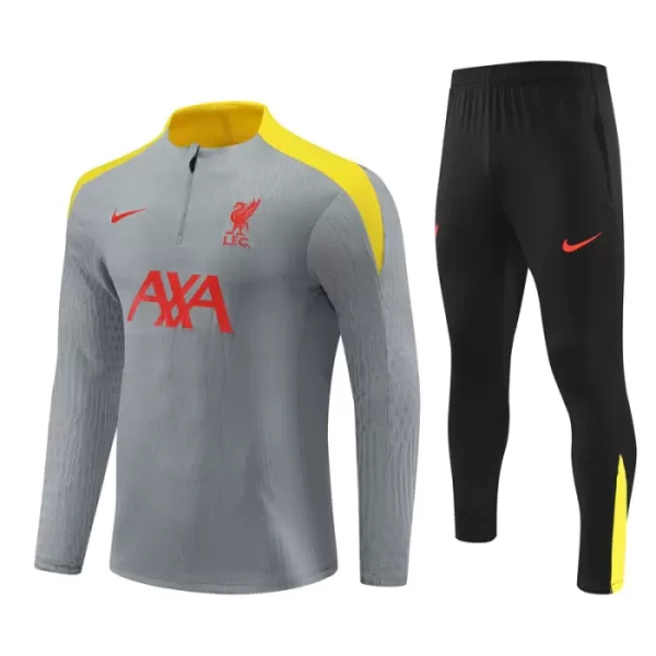 Liverpool Conjunto de Moletom de Treino 24/25 Cinza