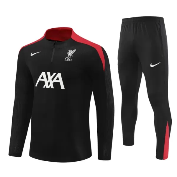 Liverpool Conjunto de Moletom de Treino 24/25 Preto