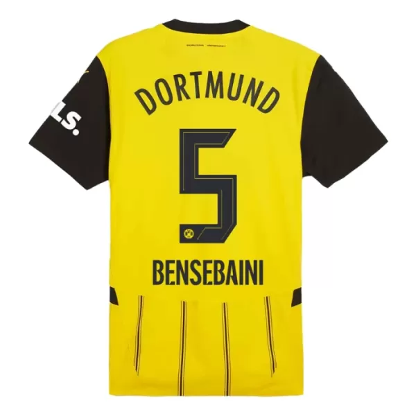 Camisolas Borussia Dortmund Bensebaini 5 Equipamento Principal 24/25