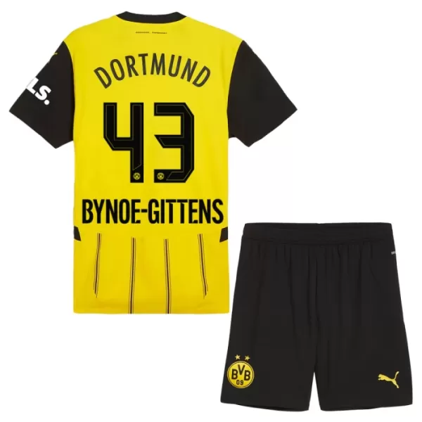 Camisolas Borussia Dortmund Bynoe Gittens 43 Criança Equipamento Principal 24/25