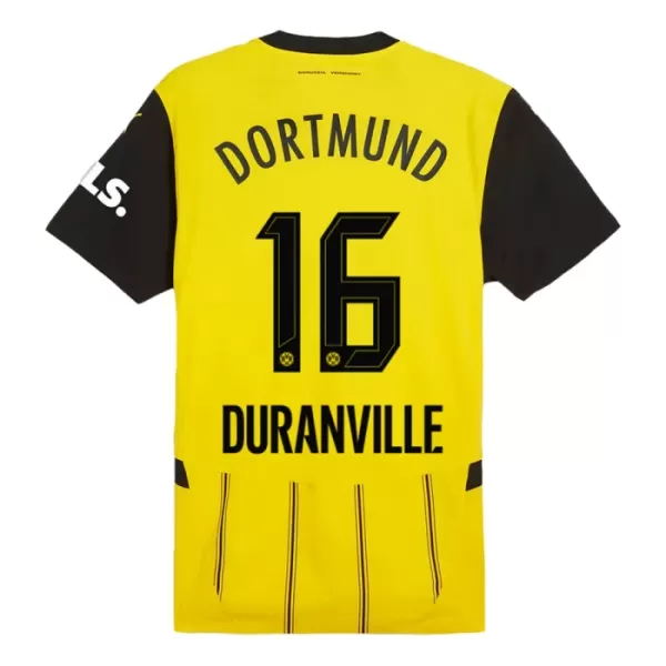 Camisolas Borussia Dortmund Duranville 16 Equipamento Principal 24/25