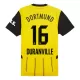 Camisolas Borussia Dortmund Duranville 16 Equipamento Principal 24/25