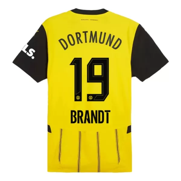 Camisolas Borussia Dortmund Julian Brandt 19 Criança Equipamento Principal 24/25