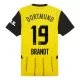 Camisolas Borussia Dortmund Julian Brandt 19 Equipamento Principal 24/25