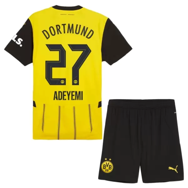 Camisolas Borussia Dortmund Karim Adeyemi 27 Criança Equipamento Principal 24/25