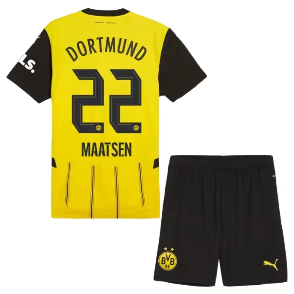 Camisolas Borussia Dortmund Maatsen 22 Criança Equipamento Principal 24/25