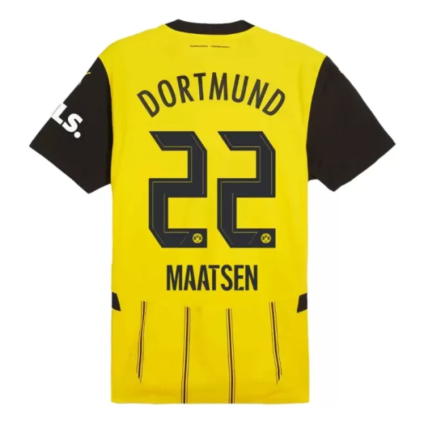 Camisolas Borussia Dortmund Maatsen 22 Criança Equipamento Principal 24/25