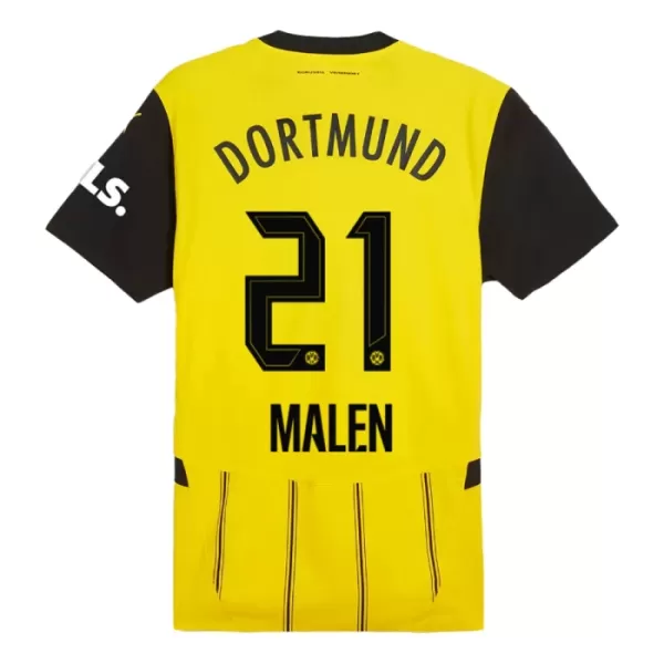 Camisolas Borussia Dortmund Malen 21 Criança Equipamento Principal 24/25