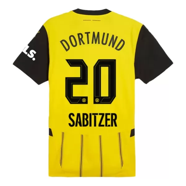 Camisolas Borussia Dortmund Sabitzer 20 Equipamento Principal 24/25