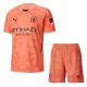 Camisolas Guarda Redes Manchester City Criança Equipamento Alternativo 24/25