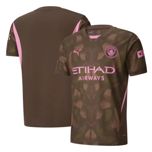 Camisolas Guarda Redes Manchester City Equipamento Principal 24/25