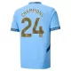 Camisolas Manchester City Champions 24 Equipamento Principal 24/25